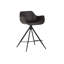 Owen Swivel Upholstered Stool with Metal Frame-420988594-422300749