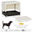 Mullens Orthopedic Wicker Pet Bed