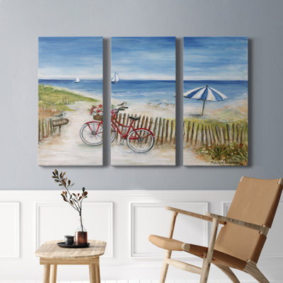 " Beach Ride II " 3 - Pieces