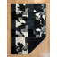 Tapis Abani Rugs Hide HID240A Noir Ivoire Texture Mixte Patchwork Soriano-644397711