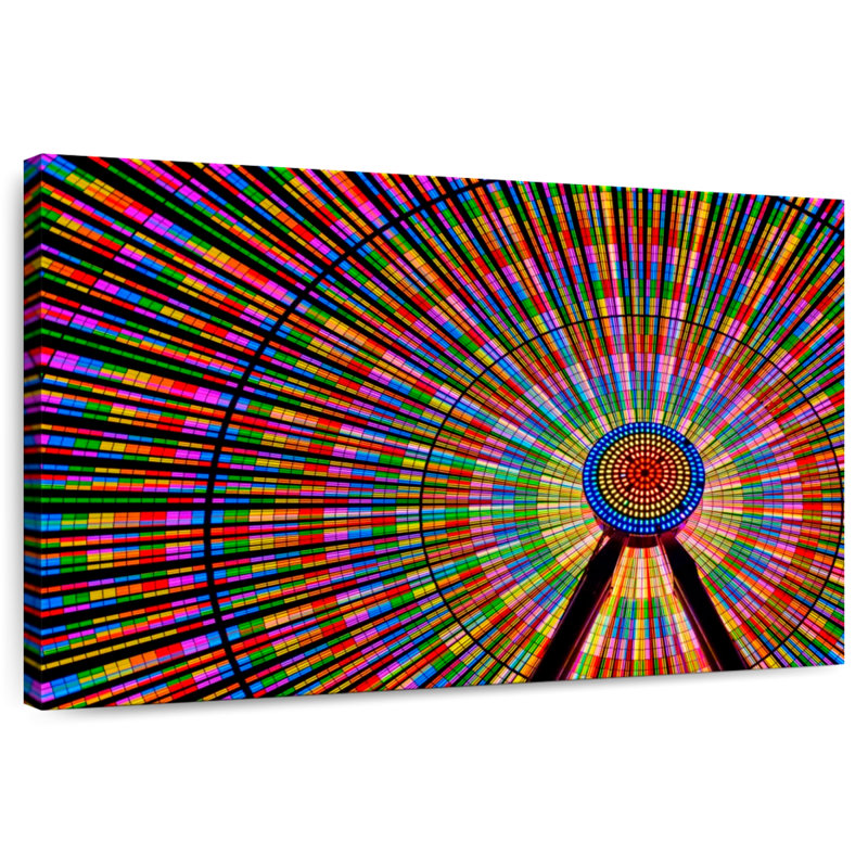 Kerner Ferris Wheel Colors, 32" H x 48" W