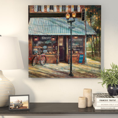" Pastry Shop " Oil Print