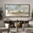 Rustic Abstract Forest Landscape Extra Large Framed Wall Art Oversized Canvas Print-106766849-111696474