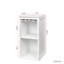 WHITE Colour Modular Wine Bar Cabinet With Storage Shelves With Hutch For Dining Room