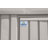 Elite Steel Storage Shed, 8X6, Cool Grey