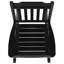 Ensemble de 3 chaises berçantes en résine de polyester toutes saisons avec table d'appoint décorative-622230933