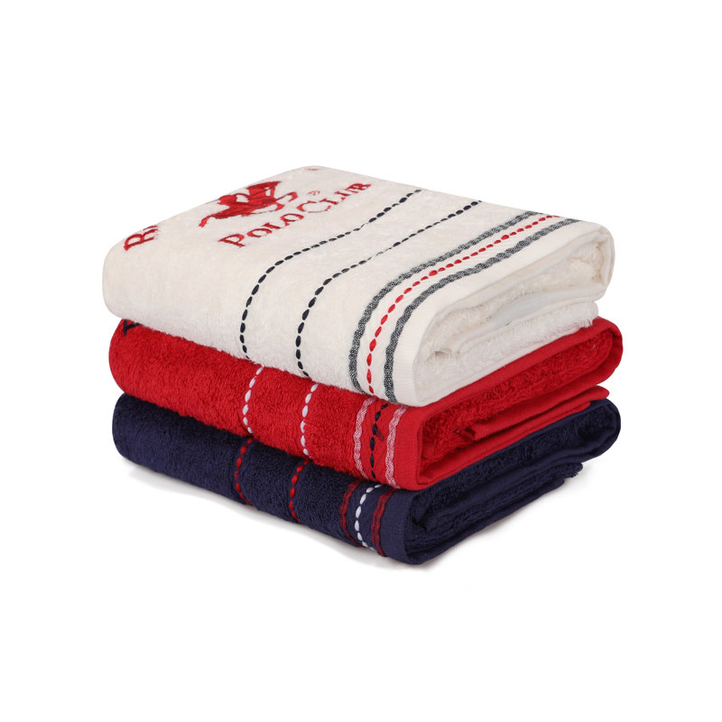 Ensemble de serviettes 100% coton 3 pièces Beonca
