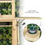 Isidoros Fir Wood Potting Bench