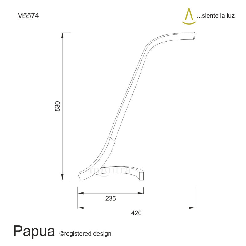 Matilda Adjustable Metal Desk Lamp