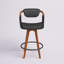 Tabouret de comptoir rembourré à hauteur fixe Dirksen-1157249831-1076643470