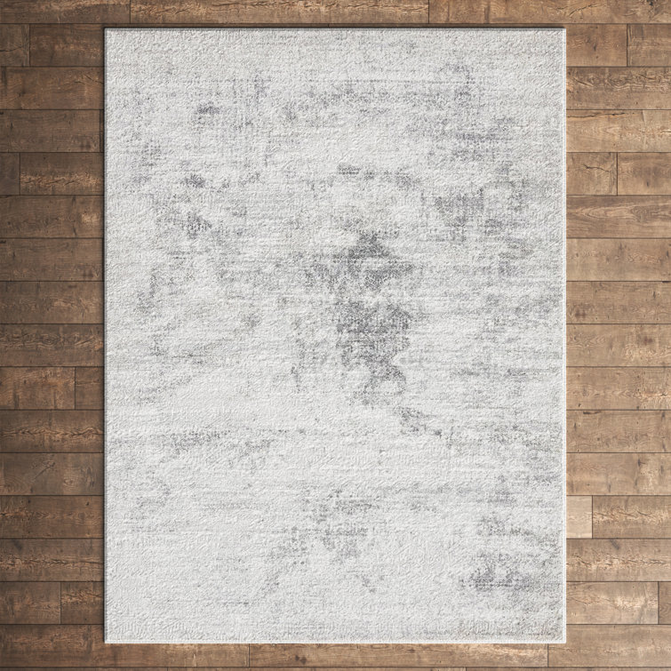 Tapis gris / blanc Kater