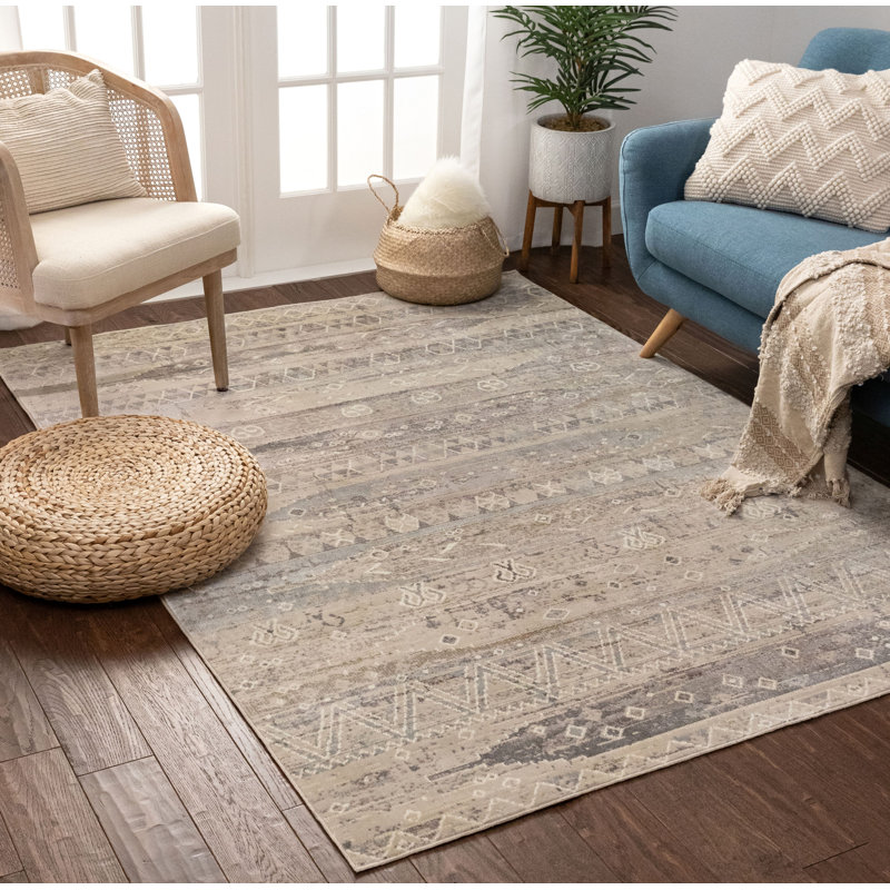Oriental Area Rug, Rectangle 110 x 160cm