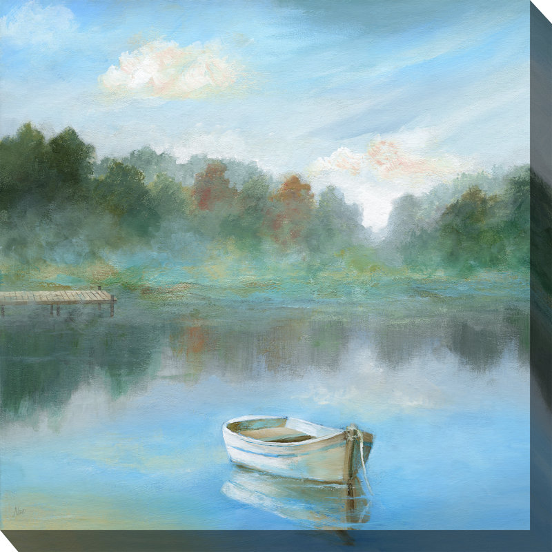 Art sur toile flottant extérieur