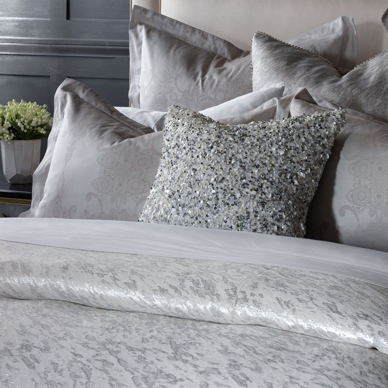 Vionnet Comforter, King Comforter, Hand Tacked