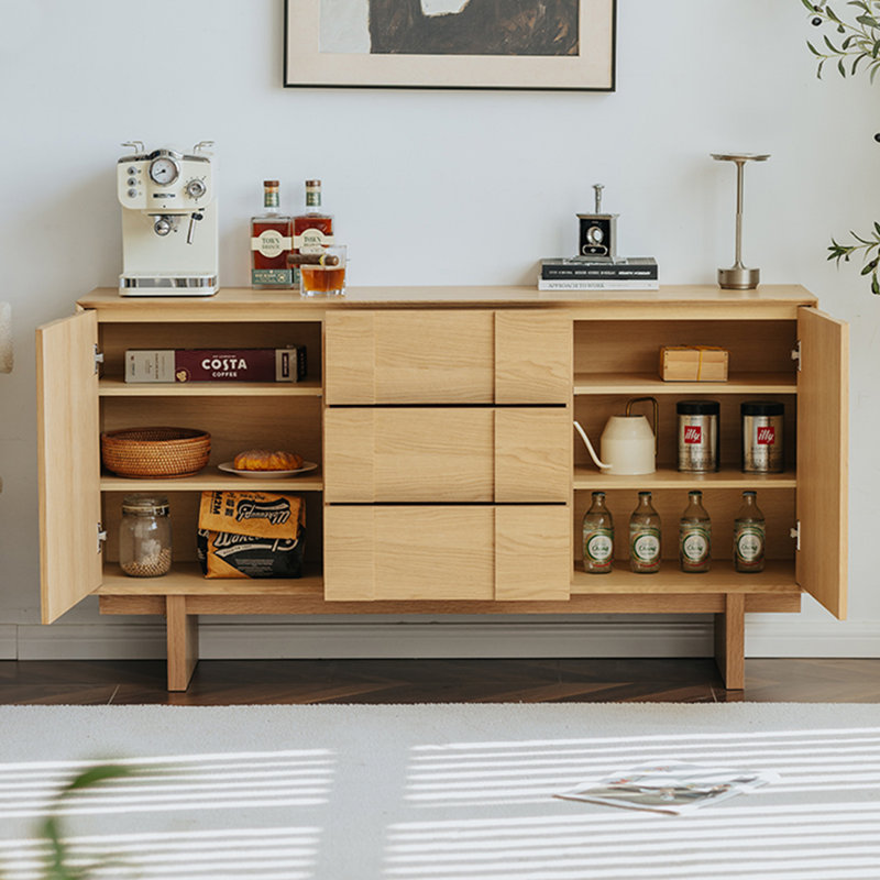 Buffet de rangement Modern Minimalist, H 31,49 po x l 59,05 po x P 15,74 po