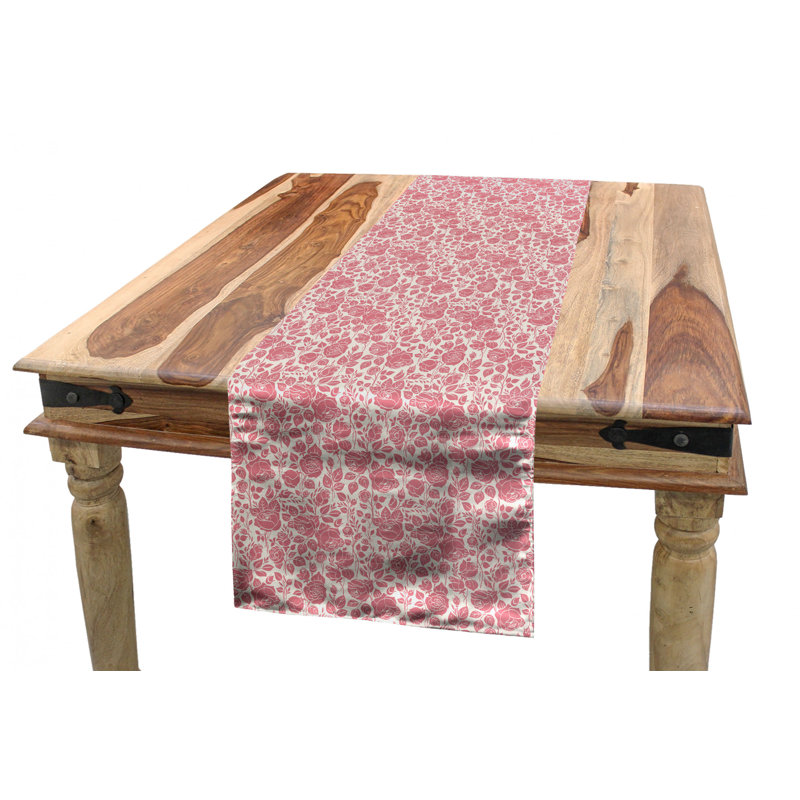 Floral Table Runner, 90" x 16"
