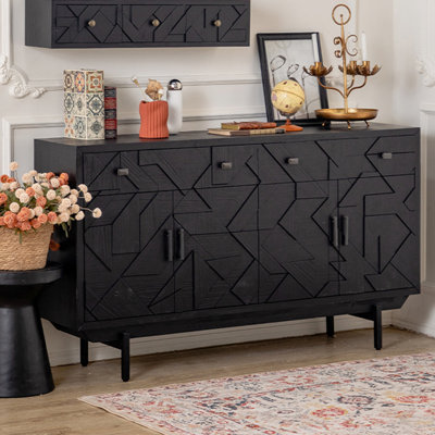 Buffet noir American Vintage Luxury