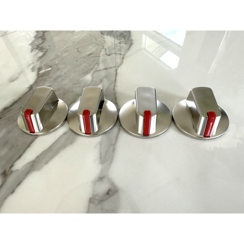 Poignée universelle en acier inoxydable de 55 mm - Poignée de remplacement pour cuisinière à gaz et four, Acier Inoxydable