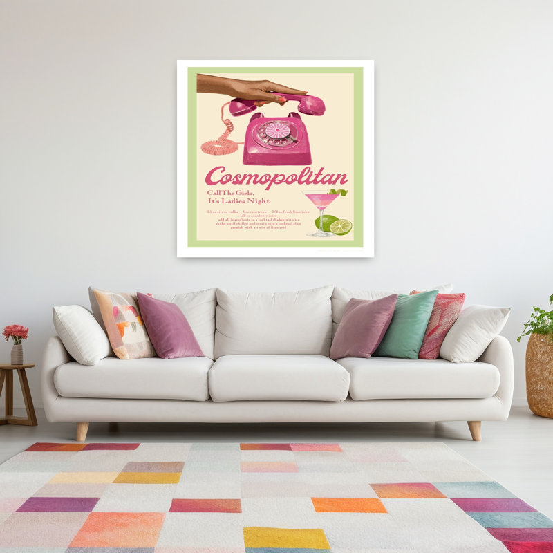 Art contemporain contemporain, H 48 po x l 48 po