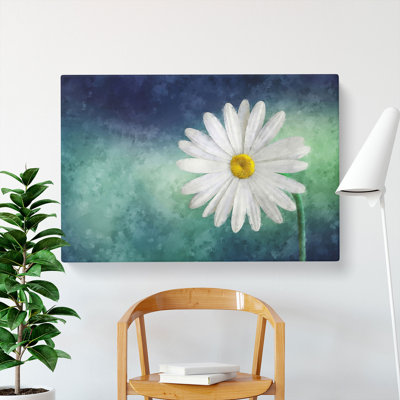 White Daisy Vol.2 - Wrapped Canvas