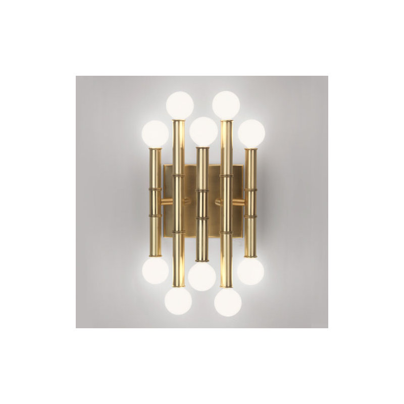 Meurice 10 - Light Wallchiere, Antique Natural Brass