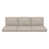Tissu argenté Sunbrella est en rupture de stock