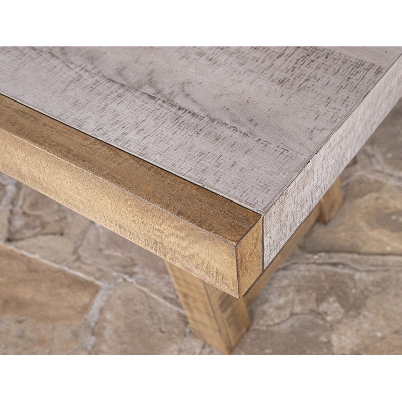 Solid Wood Top Dining Table