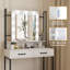 Angellyna Dressing Table with Mirror