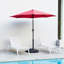 Parasol de marché inclinable 9 pi Senan-871011318