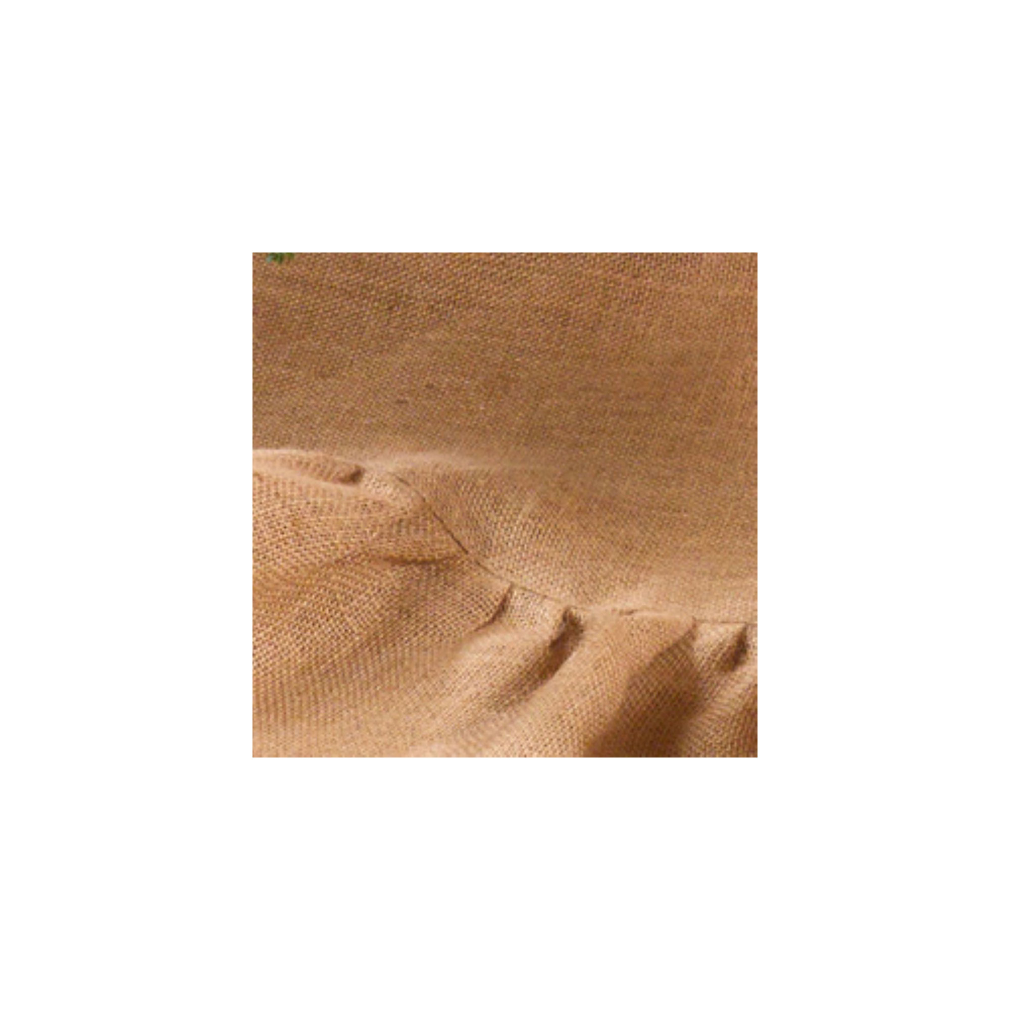 Burlap Collection Burlap Tree Skirt, 84", Natural