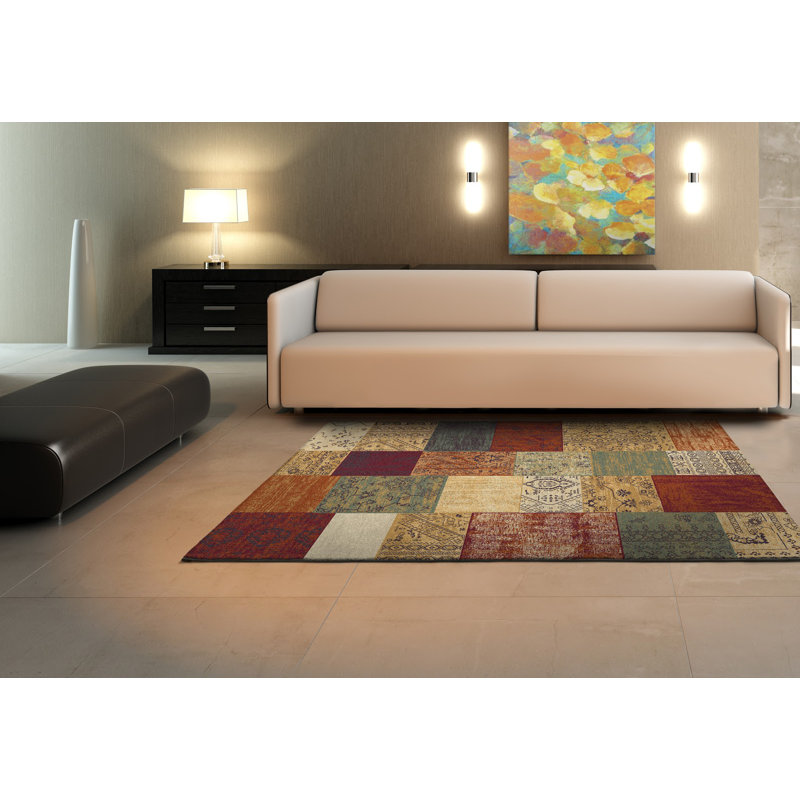 Boney Geometric Area Rug, Runner 67 x 200cm