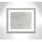 Orbra Silver Burst' Framed Acrylic Painting Print