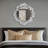Martha Stewart Eden Gingko Leaf Round Wall Mirror 30.5"-113431150