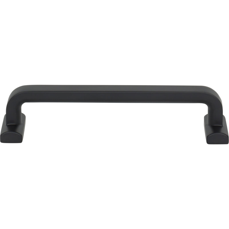 Harrison Bar Pull, Flat Black, 5 1/16" Center to Center