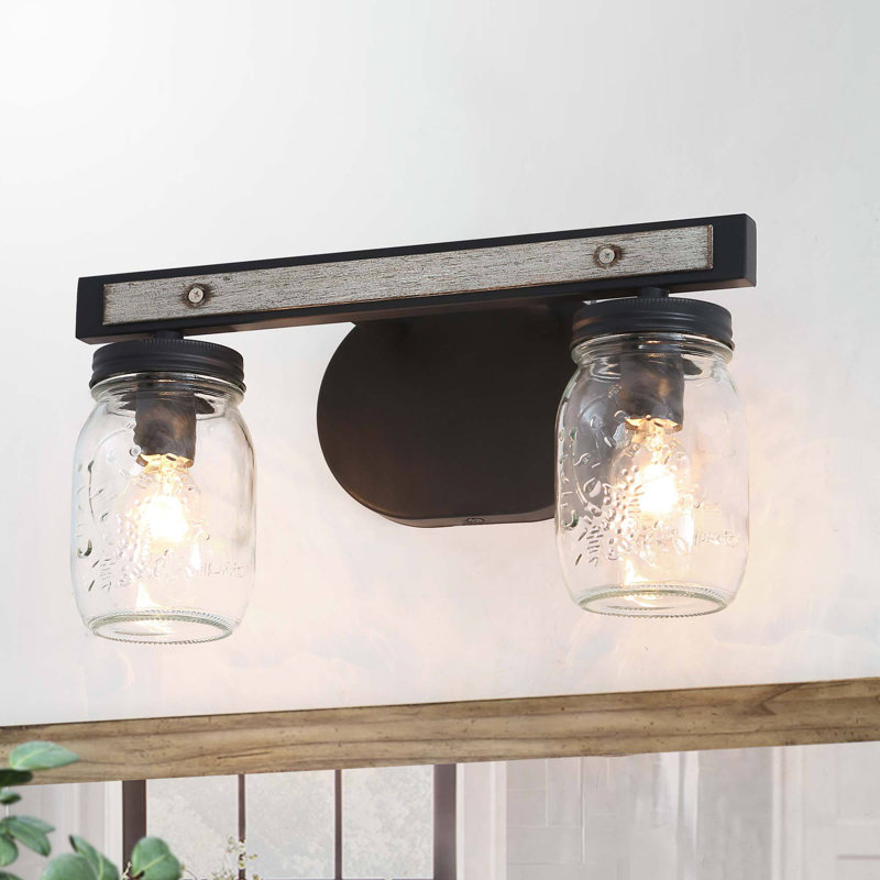 Carlile Dimmable Deep Brown Vanity Light, 2