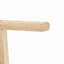 Table basse en bois massif - Table basse centrale en bois à 2 niveaux avec tablette de rangement pour salon, appartement et bureau