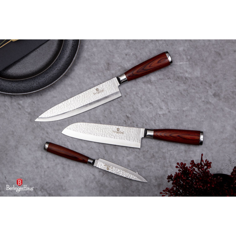 Berlinger Haus 7 Piece Kitchen Knife Set With Mobil Stand, Elegant