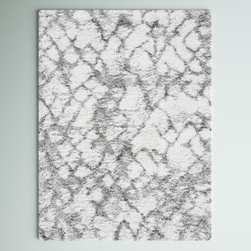 Adlea Shag 800 Performance Abstract Rug, Rectangle 9' x 12'