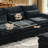 {New Arrived} 99.50 Inch 3-Seater Chenille Modular Sofa Set with Movable Ottoman,Free Combination-89612783