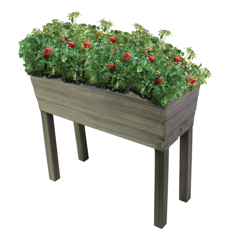 City Pickers High-Rise Elevated Garden Bed, Driftwood