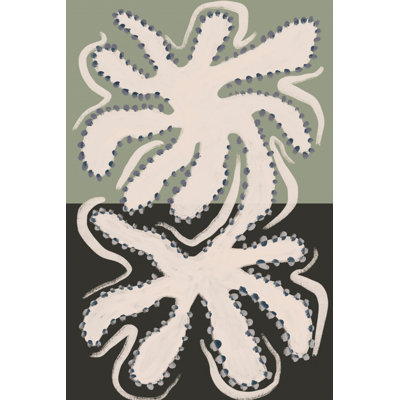 Reflected Octopus Forms by Treechild — Animal Wall Art