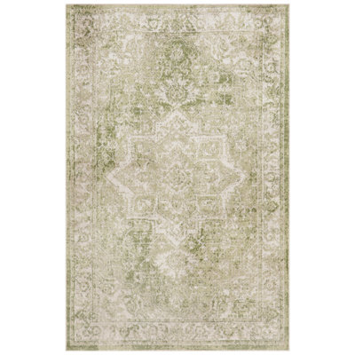 Tapis ivoire lavable à la machine Haydel