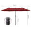 380cm Beach Parasol