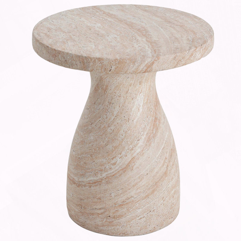 Table d'appoint robuste pour l'extérieur