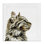 «Simple Tabby Cat Gaze Family Pet Portrait» par Victoria Barnes, impression sur toile