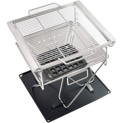 Dakota Fields Tragbarer Holzkohlegrill