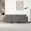 Dan 3 Seater Cotton Sofa-2029134840