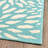 Blue Rectangle Polypropylene Area Rug-646616486