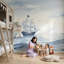 Papier peint ciel nuageux ciel couvert amovible-883665962-883665963
