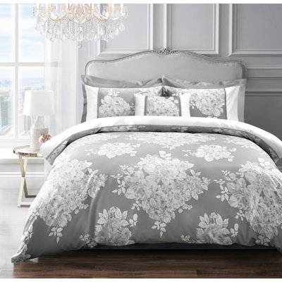Anadalay Jacquard Duvet Cover Set with Pillowcases
